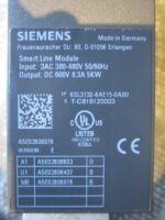 Siemens 6SL3130-6AE15-0AB0 Sinamics Smart Line Module 8.3A 5kW Ver E *Tested* - Image 7