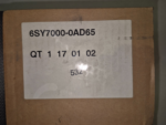 Siemens 6SY7000-0AD65 Masterdrives DC link capacitors