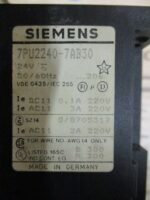 Siemens 7PU22 Unit 7PU2240-7AB30 Timer Relay Module 20s 24VDC  *Tested* - Image 6