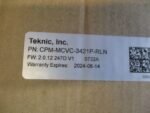 Teknic Inc CPM-MCVC-3421P-RLN DC Motor 24-75VDC 10A FW 2.0.12 247D V1 *NEW* - Image 7