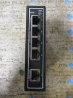WIWAV WDH-5ET-DC DIN Rail Industrial Ethernet Switch 12/24/36VDC 0709202*Tested* - Image 3