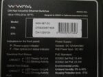 WIWAV WDH-5ET-DC DIN Rail Industrial Ethernet Switch 12/24/36VDC 0709202*Tested* - Image 5