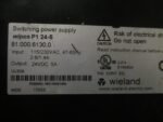 Wieland wipos P1 24-5 DC Power Supply 115/230VAC 24VDC 5A WIPOS P124-5 *Tested* - Image 6