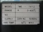 YHC TME TME-7411Z Temperature Controller 0-400C 220VAC YHC TME 7411Z *Tested* - Image 11