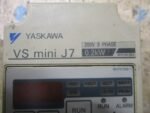 Yaskawa CIMR-J7AA20P2 VS Mini J7 VFD Drive  200V 3-Phase 0.2kW 1/4HP *Tested* - Image 4