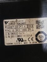 Yaskawa Electric SGMAV-10A3A61 AC Servo Motor (Used) - Image 3