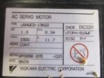 Yaskawa USAGED-13A22 AC Servo Motor 1.3kW 1500rpm 8.34N.m 11.7A USAGED *Tested* - Image 7