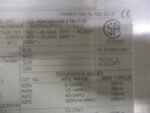ABB SACETs3N225 Circuit Breaker  SACE Tmax 225A 600V 3Pole 2P HACR Type *Tested* - Image 6