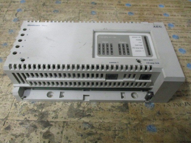 AEG-Schneider-110CPU31100-Automation-Micro-PLC-CPU-AC-Power-Supply-Tested-167912093621 AEG Schneider 110CPU31100 Automation Micro PLC CPU AC Power Supply *Tested* - Image 1