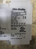 Allen-Bradley 100-K09KF10 Mini Contactor 230V 50/60Hz 3-Pole 1 N.O. *NEW* - Image 3