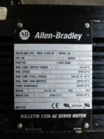 Allen Bradley 1326AB-B520E-M2K5LS AC Servo Motor 2.85kW 3000rpm Ser B 6A*Tested* - Image 8