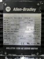 Allen Bradley 1326AB-B520F-M2LS AC Servo Motor Ser B 2.9/3.36kW 3000rpm *Tested* - Image 7