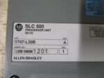 Allen Bradley 1747-L30B SLC500 Processor Unit 30 I/O Ser A FRN 1 120VA *Tested* - Image 7