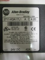 Allen Bradley 2711-K3A17L1 Panelview 300 Ser A REV C FRN 4.20 24VDC *Tested* - Image 12