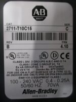 Allen Bradley 2711-T10C15 Panelview 1000 Ser C FRN 4.10 REV B 100-240AC *Tested* - Image 11