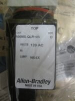 Allen Bradley 800MS-QLR10S Samll Square Pilot Light 120VAC Ser D RED LED *NEW* - Image 8