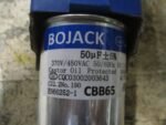 BOJACK CBB65 Capacitor Bojack CQC03002003643 50uF 370V/450VAC 10000AFC *NEW* - Image 3