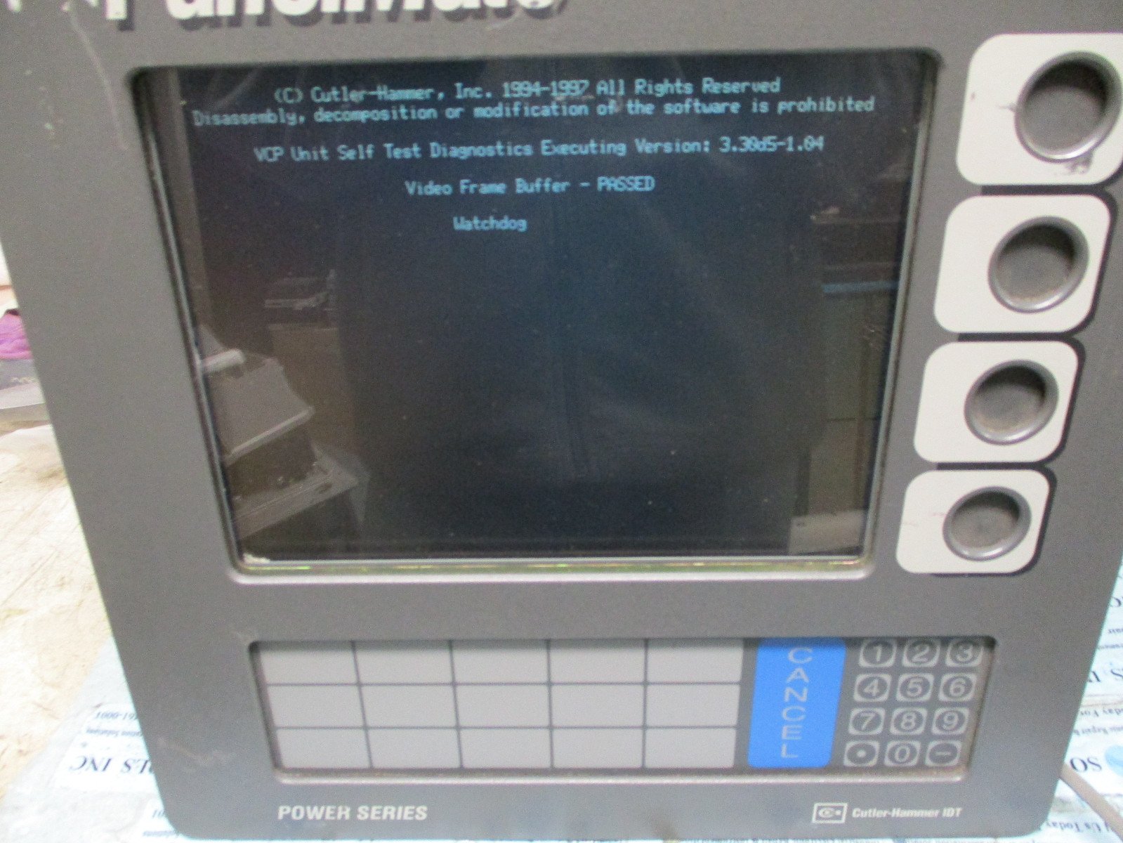 Cutler-Hammer-37PKPM-3000-Panelmate-Power-Series-92-01491-01-120230AC-Tested-162845283431 Cutler Hammer 37PKPM 3000 Panelmate Power Series 92-01491-01 120/230AC *Tested* - Image 1