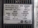 Cutler-Hammer AFM1230B Variable Frequency Drive 3HP 2.2kW 240V AFM10 3Ph. *NEW* - Image 6