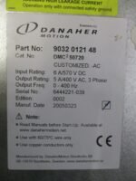 DANAHER 9032 0121 48 DMC2 50720 CUSTOMIZED: -AC Controller 570VDC *Tested* - Image 8