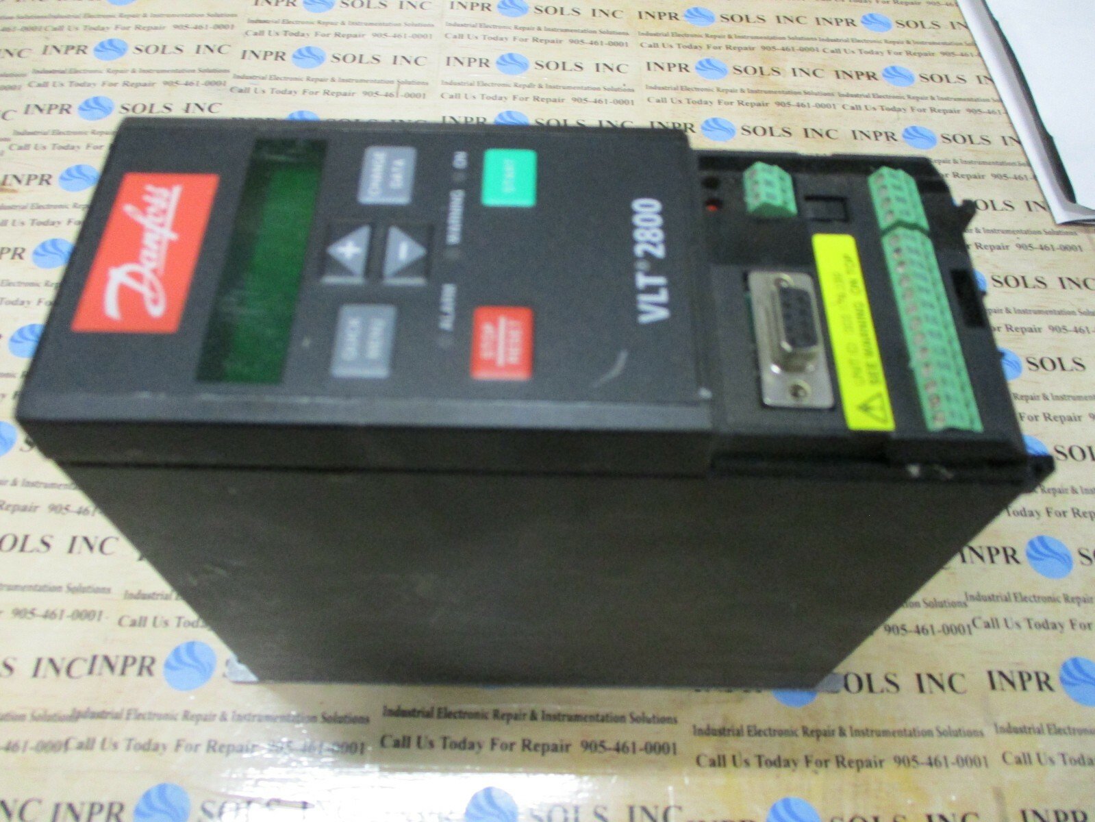 Danfoss-178B1434-AC-Drive-VLT2807PT4B20STR5DBF00A00C0-Drive-480V-17kVA-Tested-165180449061 Danfoss 178B1434 AC Drive VLT2807PT4B20STR5DBF00A00C0 Drive 480V 1.7kVA *Tested* - Image 1