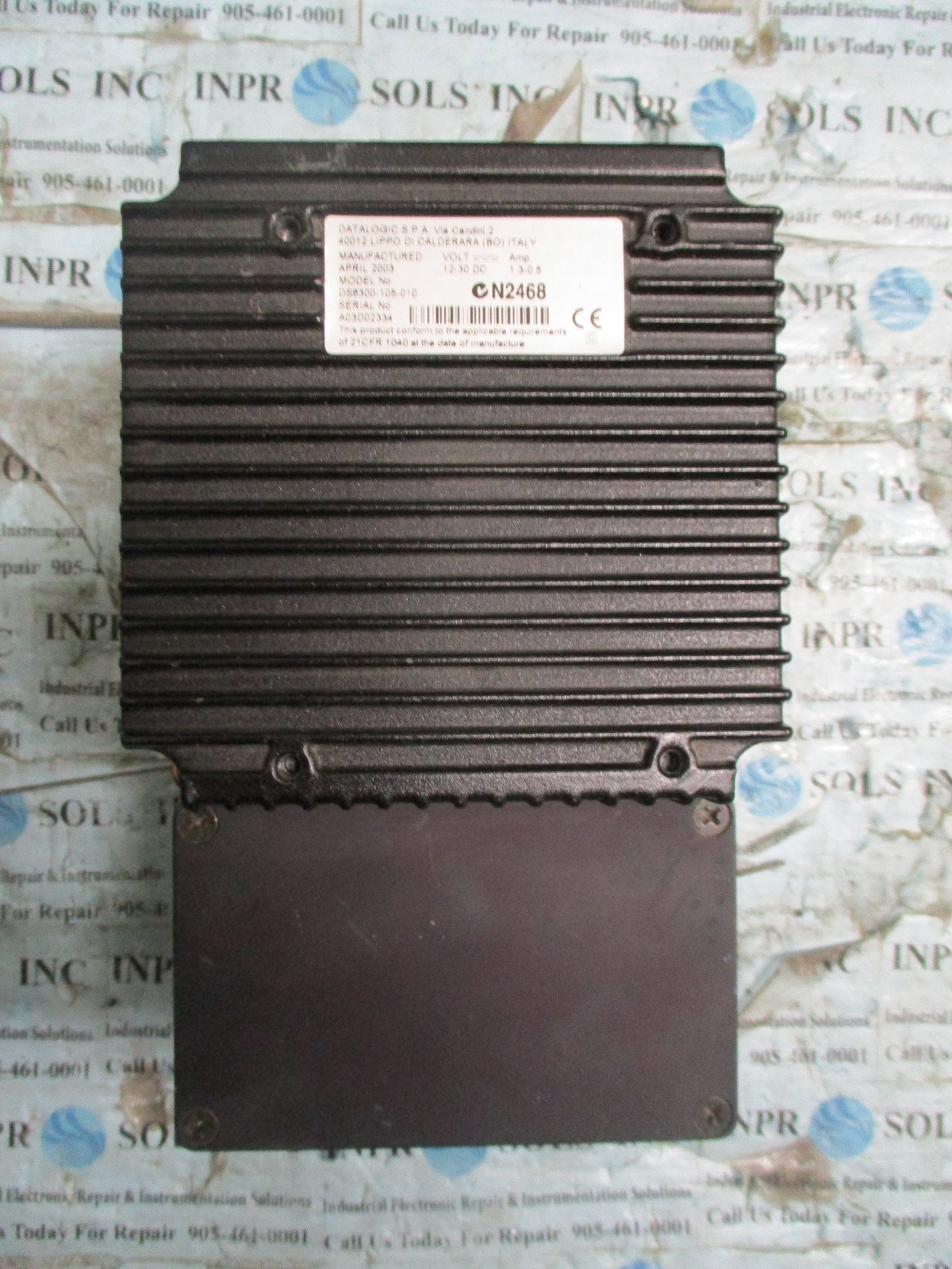 Datalogic-DS6300-105-010-Barcode-scanner-sensor-module-12-30VDC-13Amp-Tested-163347554661 Datalogic DS6300-105-010 Barcode scanner sensor module 12-30VDC 1.3Amp *Tested* - Image 1