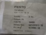 FESTO EZH-2,5/9-10-B Flat single-acting pneumatic cylinder 10/6mm 2.8–6bar *NEW* - Image 5