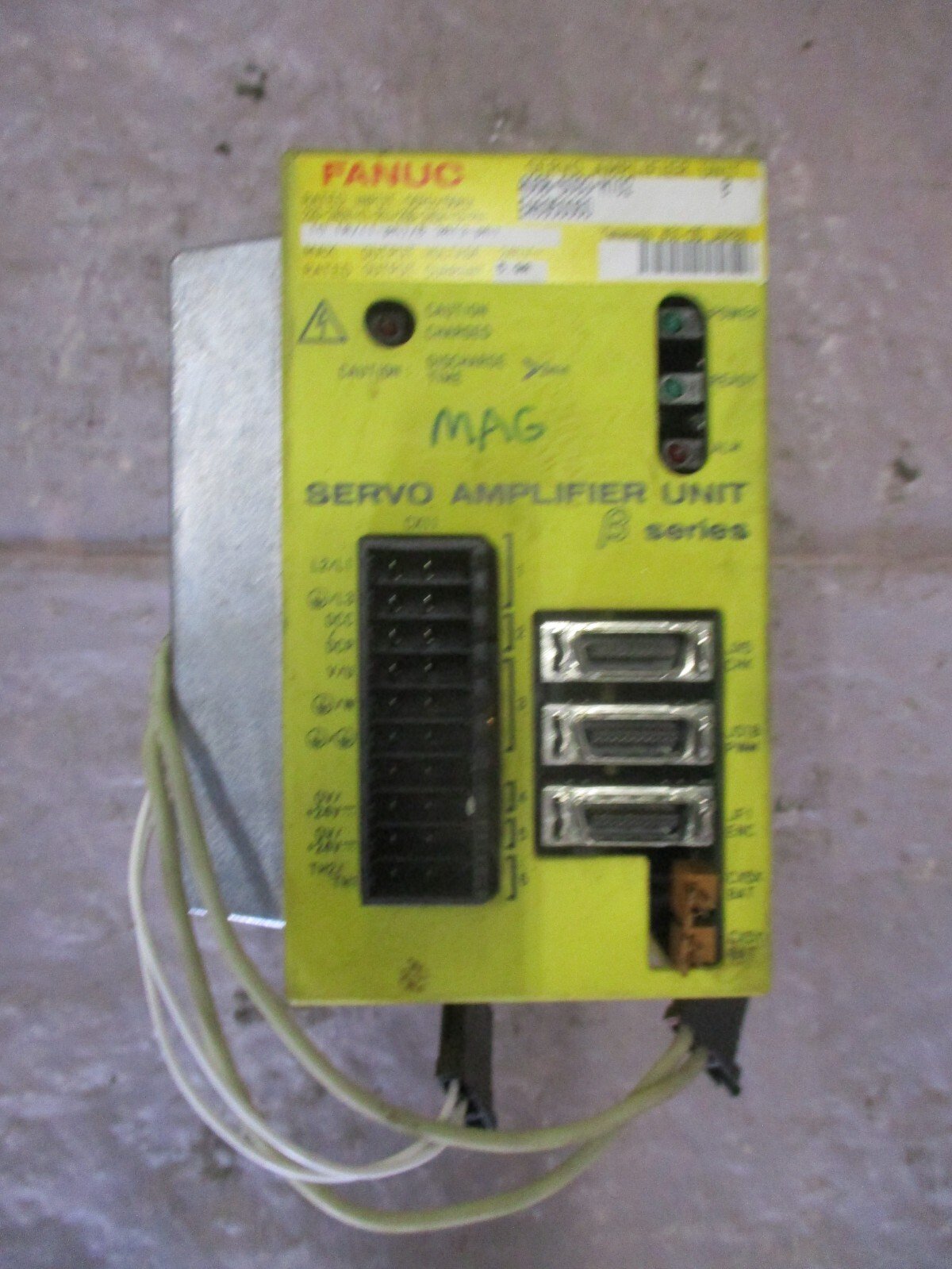 Fanuc-A06B-6093-H102-Servo-Amplifier-Unit-b-Ser-220-240VAC-59A-Unit-B-Tested-167585814001 Fanuc A06B-6093-H102 Servo Amplifier Unit b Ser 220-240VAC 5.9A Unit B *Tested* - Image 1