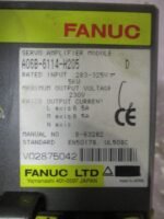 Fanuc A06B-6114-H205 Servo Amplifier Module 283-325VDC 6.5A 5kW Ser D *Tested* - Image 6