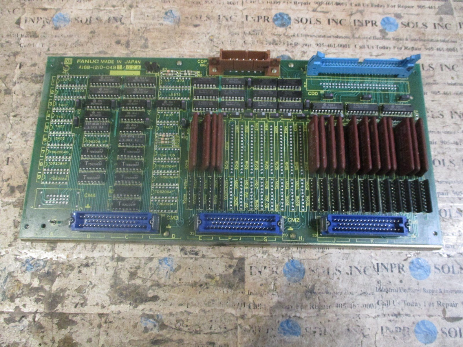 Fanuc-A16B-1210-048102A-Control-Board-Fanuc-A320-1210-T48601-Board-Tested-167332087581 Fanuc A16B-1210-0481/02A Control Board Fanuc A320-1210-T486/01 Board *Tested* - Image 1