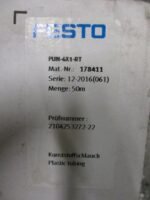 Festo PUN-6X1-RT Pneumatic Tubing 10 bar bel R1 Mat Nr: 178411 50m Length *NEW* - Image 8