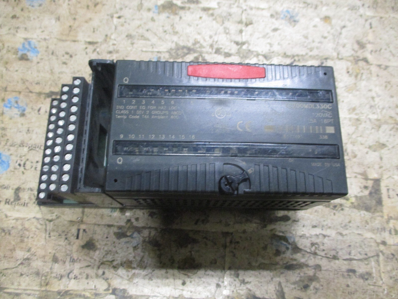GE-Fanuc-IC200MDL330C-Output-Module-120VAC-ISO-05A-Fanuc-IC200MDL330C-Tested-157036716951 GE Fanuc IC200MDL330C Output Module 120VAC ISO 0.5A Fanuc IC200MDL330C *Tested* - Image 1