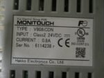 Hakko Fuji V808iCDN MONITOUCH HMI Touch Screen 24VDC 0.8Amps Class2 **Parts** - Image 12