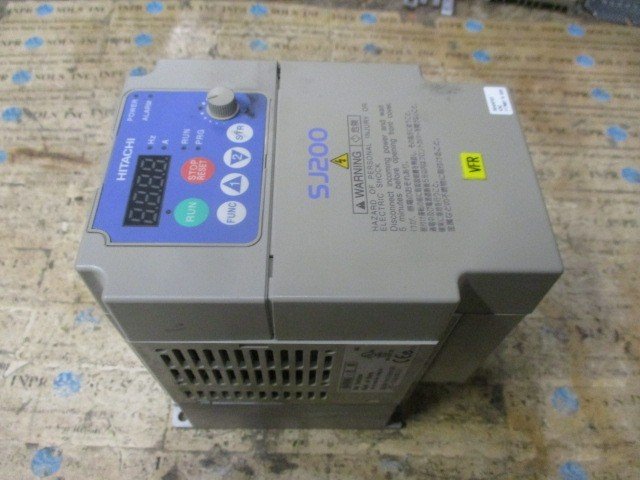 Hitachi-SJ200-007HFEF-Inverter-VFD-075kW-1HP-380-480V-3-Phase-Drive-Tested-168341521621 Hitachi SJ200-007HFEF Inverter VFD 0.75kW 1HP 380-480V 3-Phase Drive *Tested* - Image 1