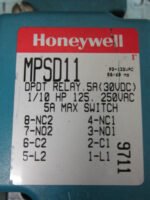 Honeywell MPSD11 DPDT Relay 5A 30VDC 1/10HP  *Tested & Working* - Image 6