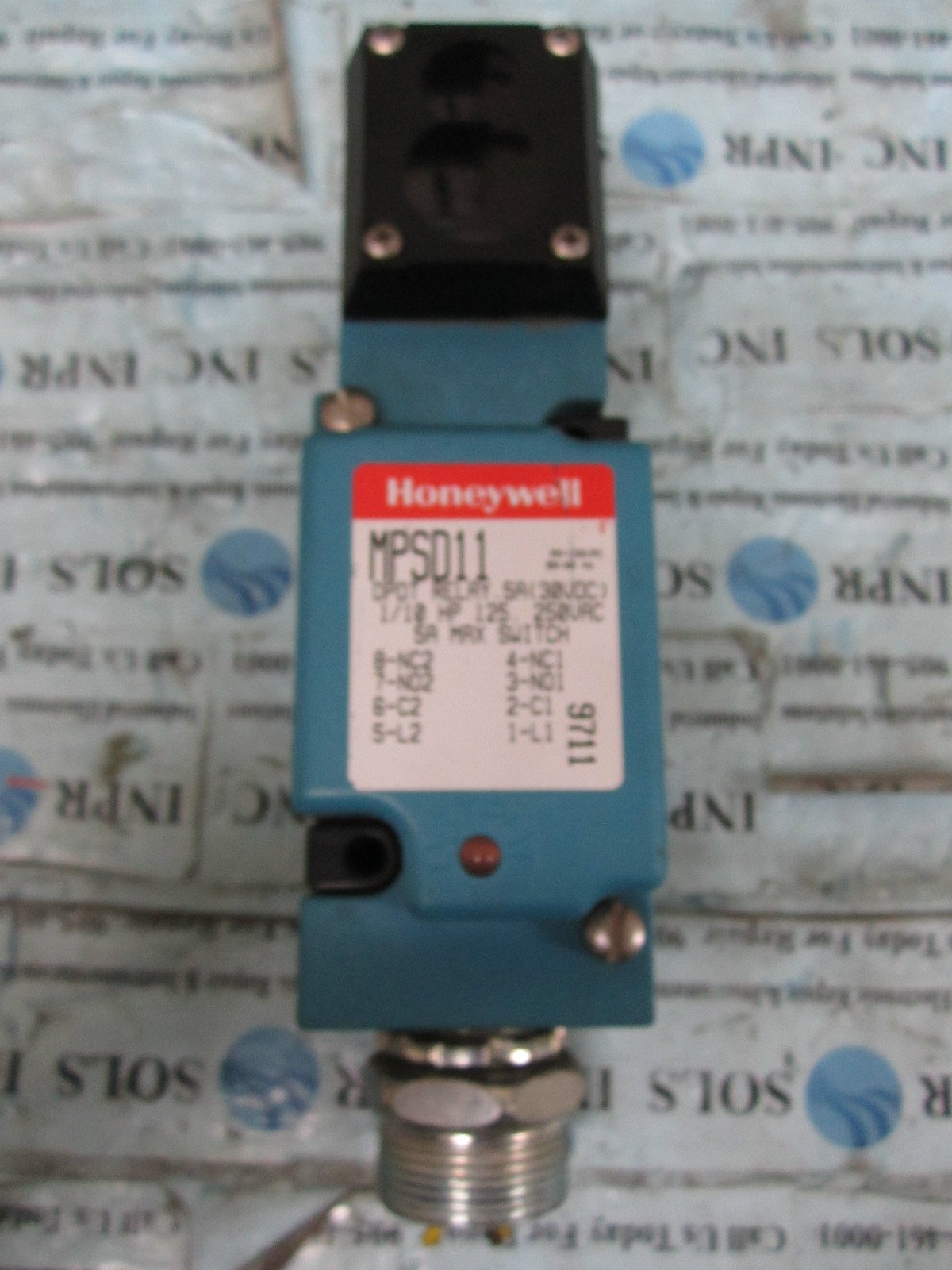Honeywell-MPSD11-DPDT-Relay-5A-30VDC-110HP-Tested-Working-161572042251 Honeywell MPSD11 DPDT Relay 5A 30VDC 1/10HP *Tested & Working* - Image 1