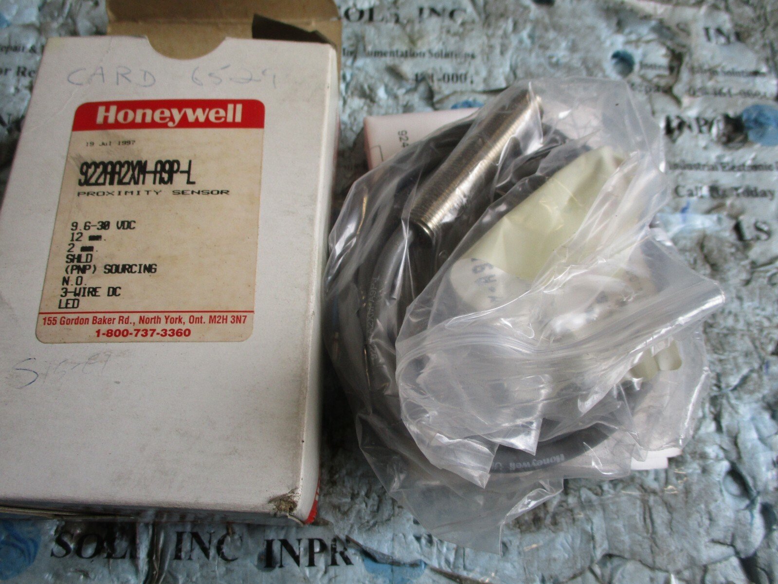 Honeywell-P22AA2XM-A9P-L-Proximity-Sensor-Switch-9-55VDC-200mA-12mm-BRAND-NEW-164300721591 Honeywell P22AA2XM-A9P-L Proximity Sensor Switch 9-55VDC 200mA 12mm *BRAND NEW* - Image 1