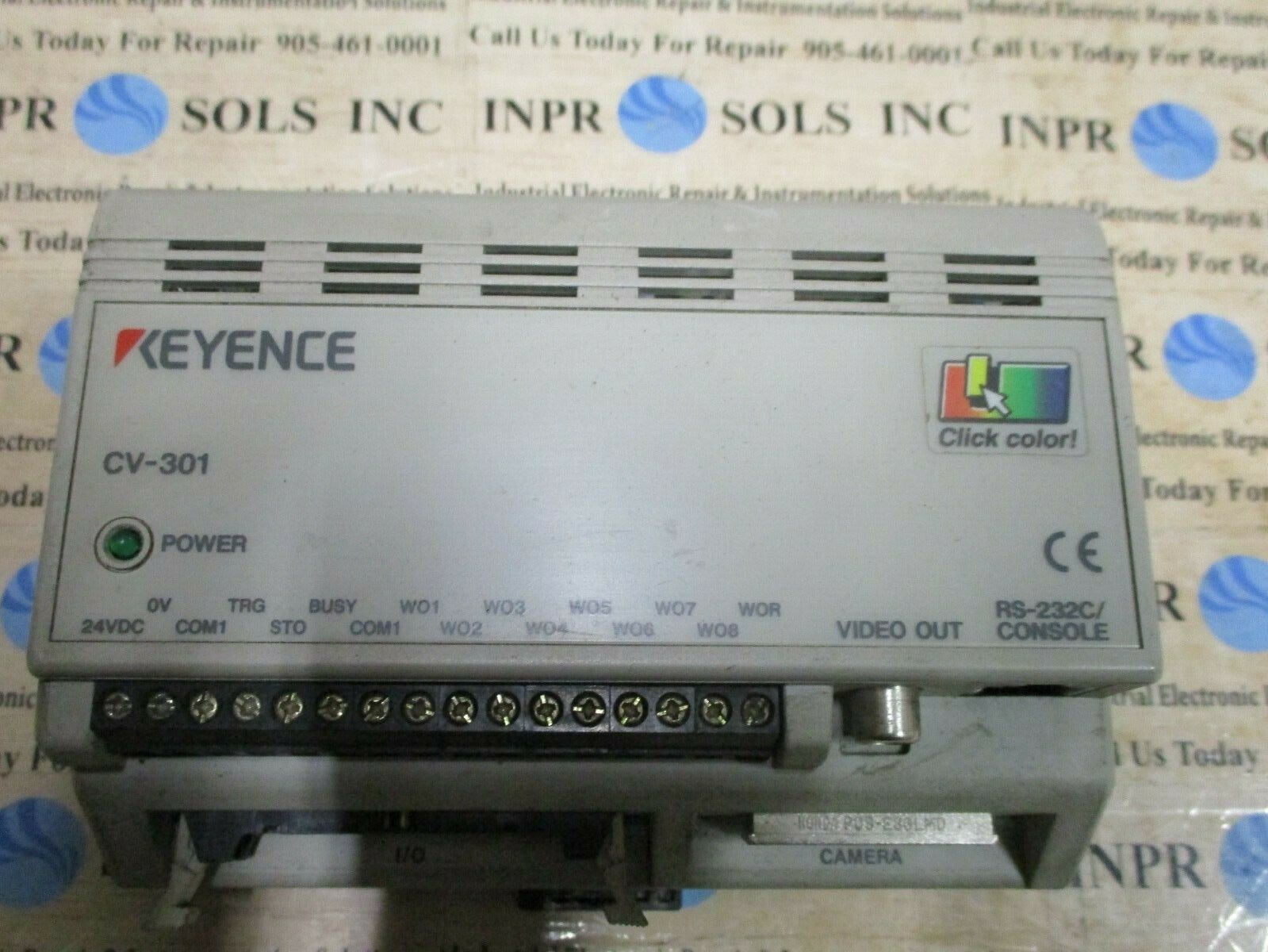KEYENCE-CV-301-Machine-Vision-Controller-RS-232CCONSOLE-24VDC-Tested-165258476121 KEYENCE CV-301 Machine Vision Controller RS-232C/CONSOLE 24VDC *Tested* - Image 1
