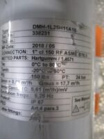 KOBOLD DMH-1L25H11A18 Flow meter 1" cL 150 RF 24VDC 0.25-20mA 24bar IP67*Tested* - Image 9