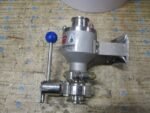 Lee Fluid Flow 3FT Sanitary Ball Valve 3A 300# 350F DN 1" 316L Stainless*Tested*