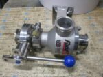 Lee Fluid Flow 3FT Sanitary Ball Valve 3A 300# 350F DN 1" 316L Stainless*Tested* - Image 7