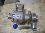 Lee Fluid Flow 3FT Sanitary Ball Valve 3A 300# 350F DN 1" 316L Stainless*Tested* - Image 8