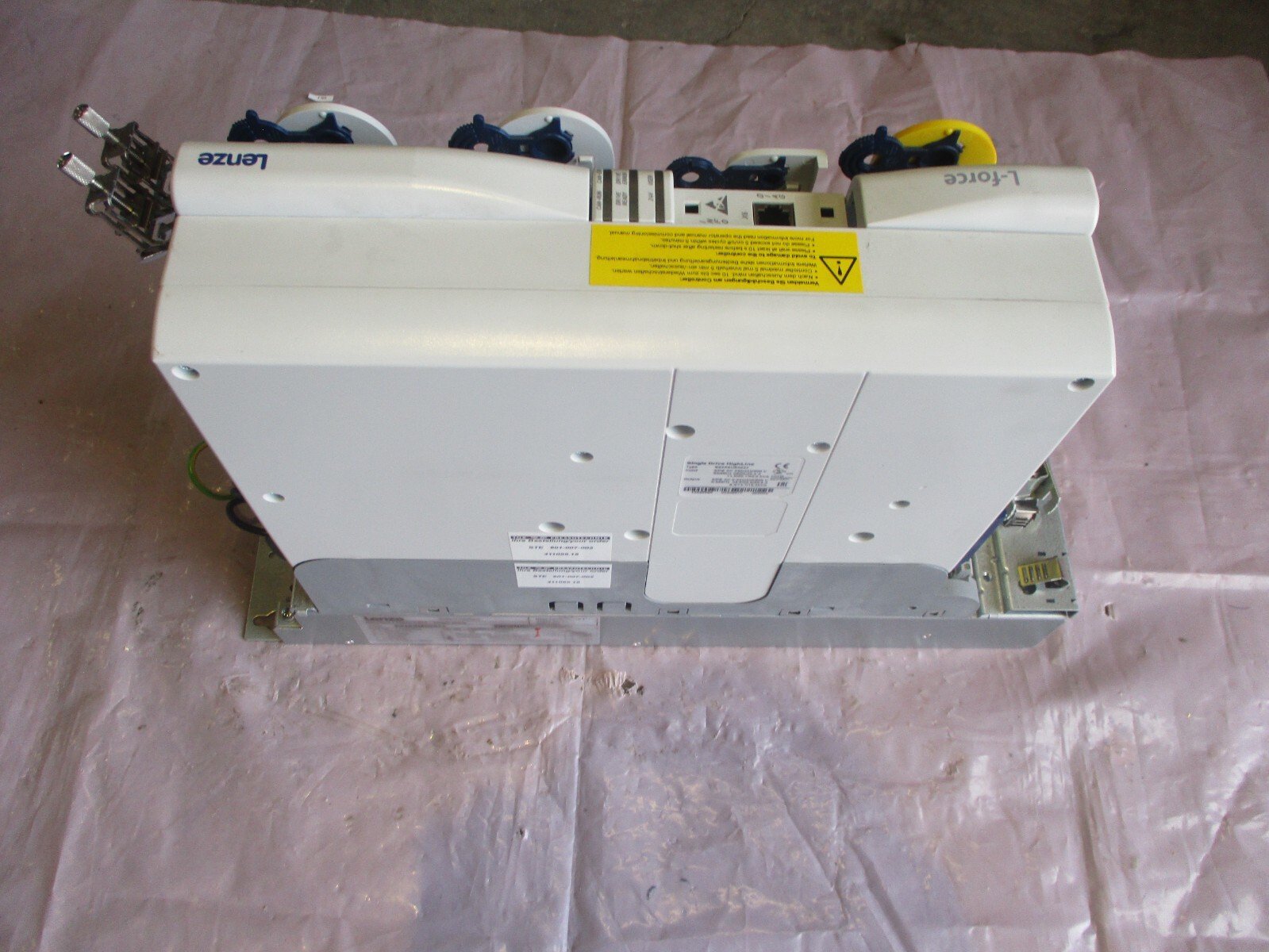 Lenze-E94ASHE0244-Single-Drive-Highline-AC-Drive-230-500VAC-8-16kVA-20A-Tested-166883328081 Lenze E94ASHE0244 Single Drive Highline AC Drive 230-500VAC 8-16kVA 20A *Tested* - Image 1