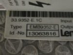 Lenze EMB9352-E DC Drive Brake Chopper Module 765VDC Front Cover Missing*Tested* - Image 7