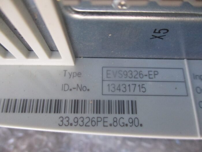 Lenze EVS9326-EP AC Controller 400/480VAC 22.3A 18.5kVA Prod # 03430082 ...