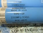 MALLORY Type CGR Capacitor 7700MFD 50VDC 75VDC Mallory CGR *TESTED LOT OF 2* - Image 6