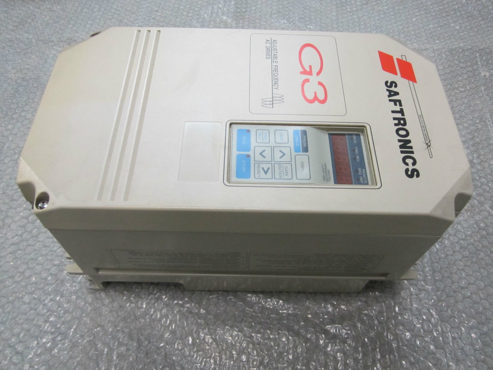 Magnetek-Saftronics-DS315-G3-Adjustable-Frequency-AC-Drives-5HP-460VAC-Tested-162287131431 Magnetek Saftronics DS315 G3 Adjustable Frequency AC Drives 5HP 460VAC *Tested* - Image 1