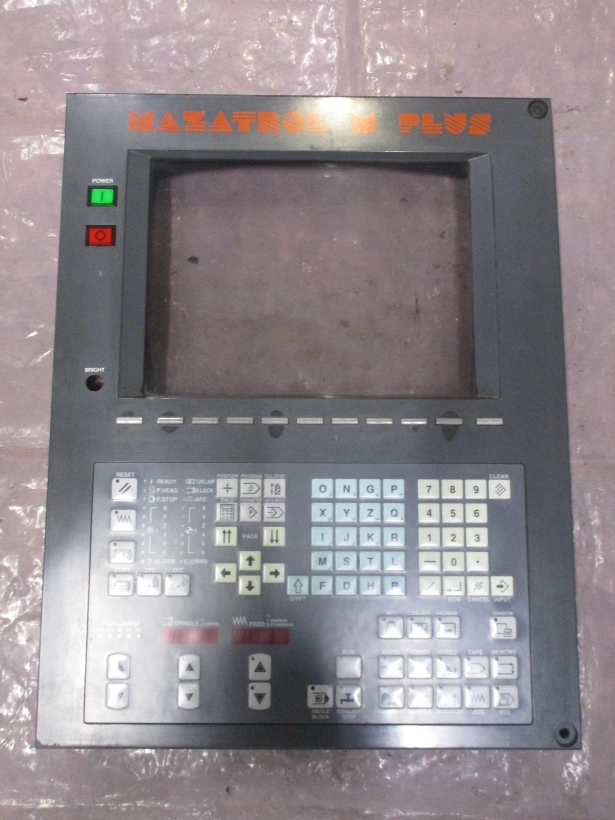Mazatrol-BN634A564G52-PLUS-CNC-Top-Cover-Mitsubishi-QY90IA-BN634E578G5I-Tested-167626024951 Mazatrol BN634A564G52 PLUS CNC Top Cover Mitsubishi QY90IA BN634E578G5I *Tested* - Image 1