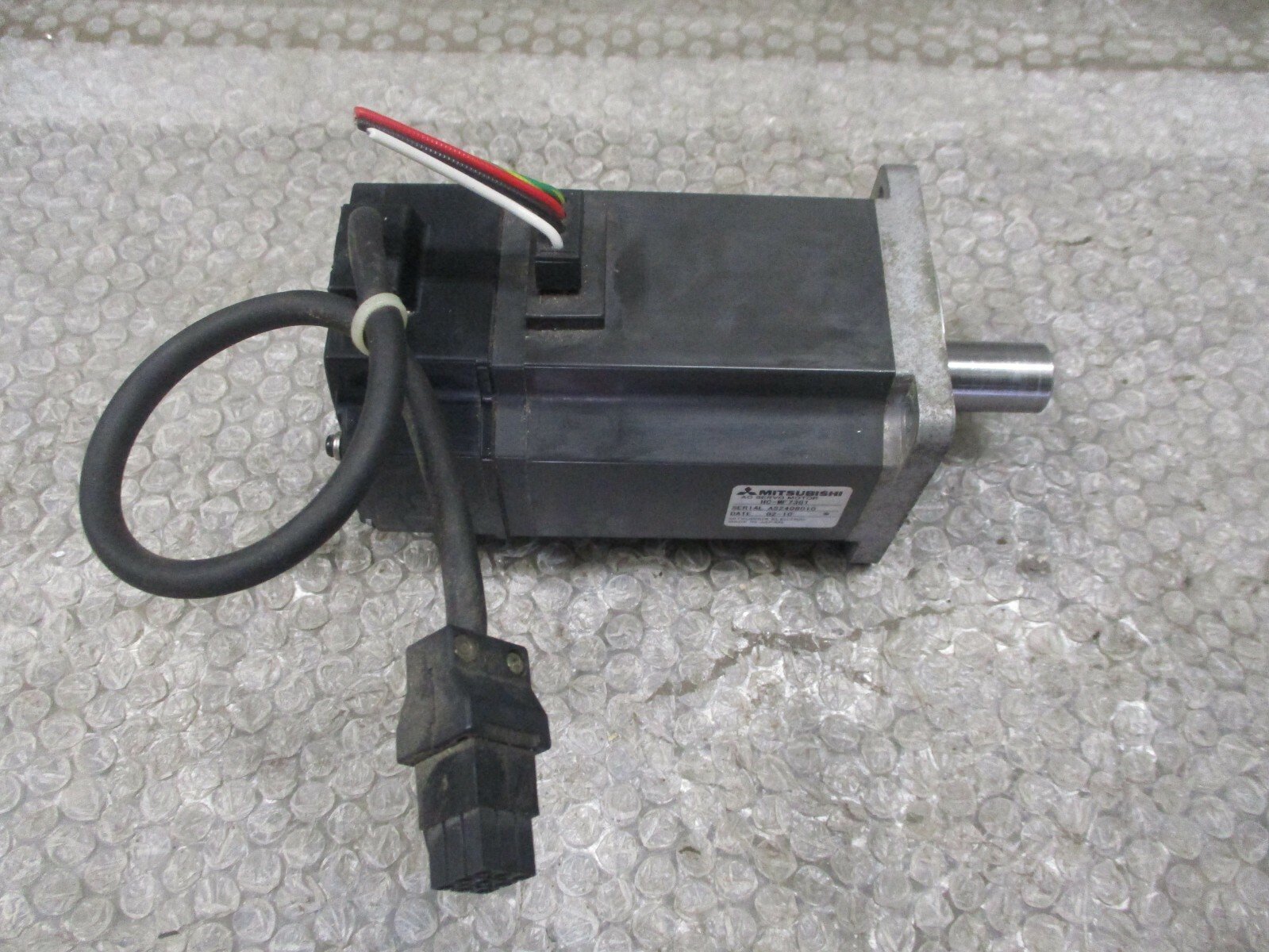 Mitsubishi-HC-MF73G1-AC-Servo-Motor-Mitsubishi-Servo-Motor-HC-MF73G1-Tested-163718661961 Mitsubishi HC-MF73G1 AC Servo Motor Mitsubishi Servo Motor HC-MF73G1 *Tested* - Image 1