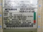 Mitsubishi MDS-C1-V1-20 Servo Drive Unit 2kW 200/230VAC 13A H/W VER G *Tested* - Image 9
